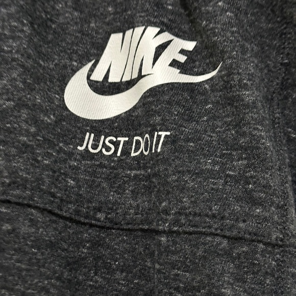 NIKE Organically Grown Cotton Blend Gray Joggers Men’s Size XL - Picture 3 of 5